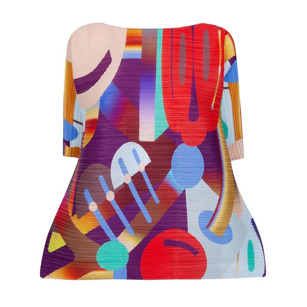 Pleats Please Women "Playground" T-Shirt